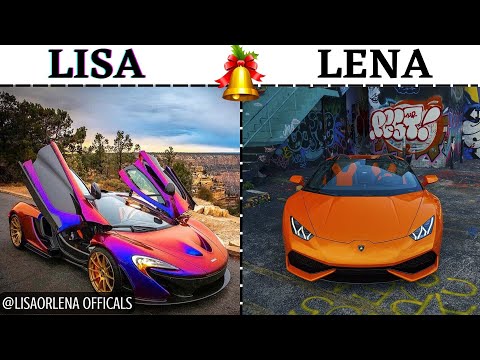 LISA VS LENA CARS CHOICES 🚗🚗🚙🚓🚔