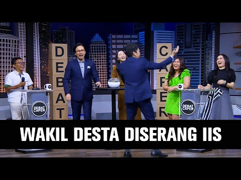 DEBAT CAPER 2024: Gak Debat, Desta Setuju Banget Sama Mbak Iis Dahlia!