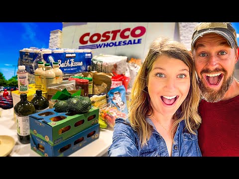 $1100 Costco Haul | Big Family of 7 Restocking the Pantry