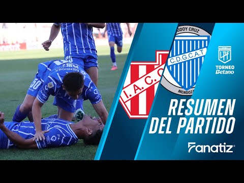 Instituto 1 vs. 3 Godoy Cruz - Resumen del Partido  | #TorneoBetano2024