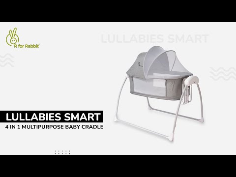 R for Rabbit Lullabies Smart Electric Cradle For Babies Installation Video