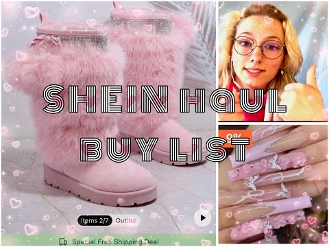 WHAT'S IN MY SHEIN BUYLIST......