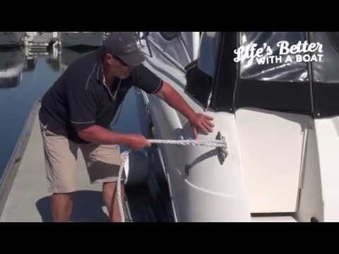 How to Tie a Boat to a Floating Marina