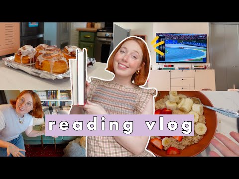 cozy reading vlog: 2 books by one of my favorite authors!