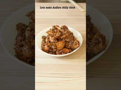 Andhra Chilli Chicken Recipe #shorts #andhrachillichicken #recipe