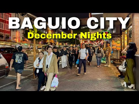 Baguio City at Night December 2024 | Must-Visit Christmas Spots in the Philippines’ Coldest City!