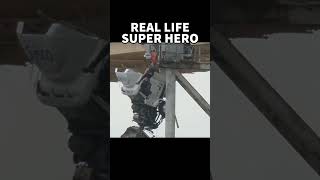 Real Life Super Hero Unlocked #heroic #hero #truck #truckdriver #firefighter #amazing #shorts #short