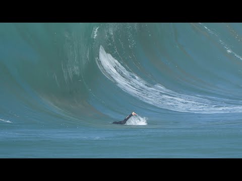 “THE SHOCK” PADDLE ATTEMPT SURFING BRAZILS EXTREME WAVES PART 2!