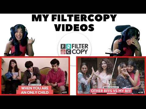 REACTING TO MY OWN FILTERCOPY VIDEOS | DEVISHI MADAAN