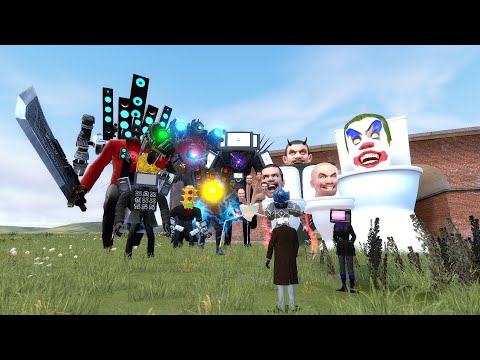 DEVELOP AND UPGRADE TITAN TV MAN! - Skibidi toilet in Garry's Mod