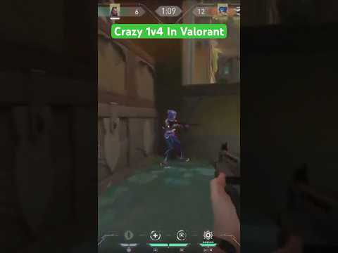 I Survived a 1v4 in VALORANT!