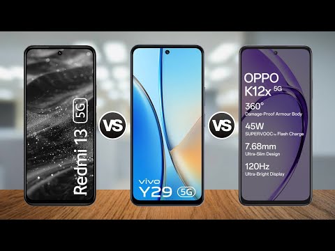 Redmi 13 5G vs VIVO Y29 5G vs OPPO K12x 5G || Specs Comparison