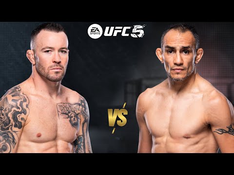 UFC 5 COLBY COVINGTON VS. TONY FERGUSON FOR THE UFC WORLD WELTERWEIGHT CHAMPIONSHIP BELT!