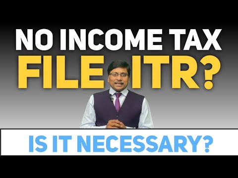 NIL ITR FILING online 2023-24 | What Happen If I Don't File ITR | When ITR filling compulsory |  itr