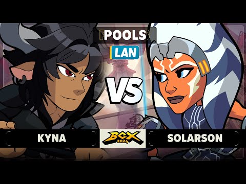 Kyna vs Solarson - Pools - Brawlhalla World Championship 2024 - LAN 1v1