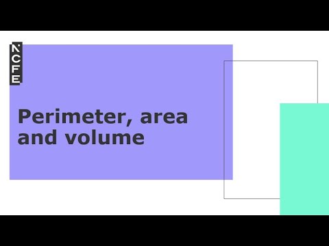 CPD Maths: Perimeter, Area and Volume