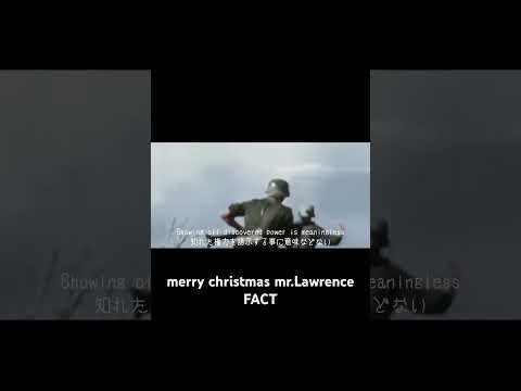 merry christmas mr.Lawrence - FACT 和訳 lyric #坂本龍一