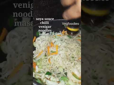 #super spicy veg noodle in 2 mins recipe @Vegfoodies #Videos