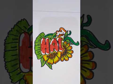 Hai | Reques? komen aja!! jangan lupa subscribe ya #djremix #music #art #drawing #floral #doodle