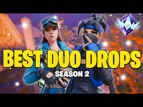 The BEST Duo Drop Spots Fortnite Season 2 (Competitive)