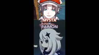 Mysta is Paimon? #NIJISANJI_EN #MystaRias #Luxiem #ENVTuber #shorts