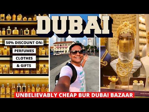 Dubai Meena Bazaar Shopping | Price of iPhone, Gold, Shopping & More! India To Dubai Tour