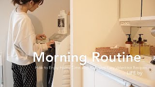 [Morning routine to spend with children who are closed] Ingenuity to enjoy life