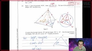 [DSE解題] 史上最難3D題!! 2023 DSE Math數學 Paper 1 Q17