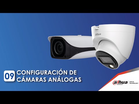 Curso de CCTV – 09 Configuración de Cámaras Análogas HDCVI