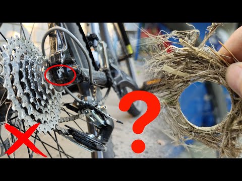 What can damage a bike? Bicycle rear derailleur repair