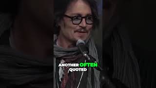 Johnny Depp ON WHY HE DOESNT SHOWER