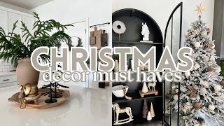 *NEW* CHRISTMAS DECOR MUST HAVES 2024 | Neutral Christmas decor ideas