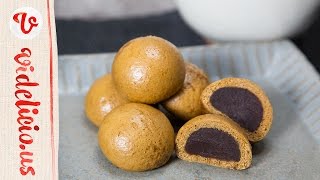 昔懐かしい♪しっとりモチモチな黒糖まんじゅう｜How to make Brown Sugar Steamed Buns