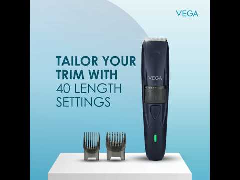 Rev up your grooming with the Vega TurboOne Beard Trimmer—precision trims and effortless styling.