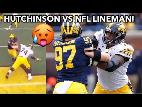 Aidan Hutchinson Vs ‘ALL PRO’ Tristan Wirfs 🔥 | Welcome to the NFL | OL vs DL (2022 NFL Draft) 2019