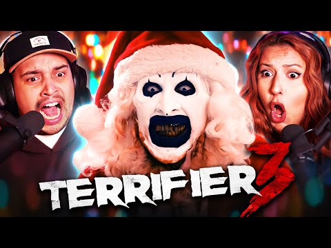 TERRIFIER 3 (2024) MOVIE REACTION - MOST BRUTAL CHRISTMAS FILM EVER! - FIRST TIME WATCHING - REVIEW