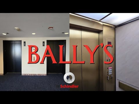 EPIC MOTOR & STARTUP! Schindler hydraulic elevators at Bally's in Atlantic City NJ