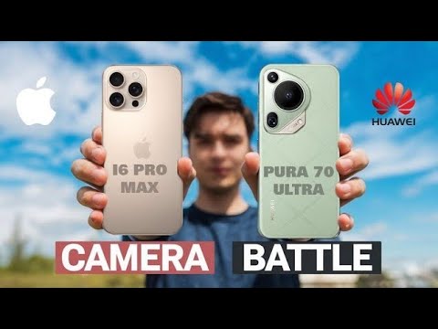 iPhone 16 Pro Max VS Huawei Pura 70 Ultra Camera Test Comparison 📸📱