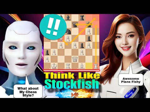 Stockfish 17 PLAYED A Best Chess Game With LeelaZero Where he Sacrificed His Knight | Chess Strategy