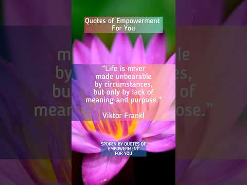 Be Inspired by Viktor Frankl! - Quote 46/100 Famous Quotes Challenge #Shorts #Quotes #FamousQuotes