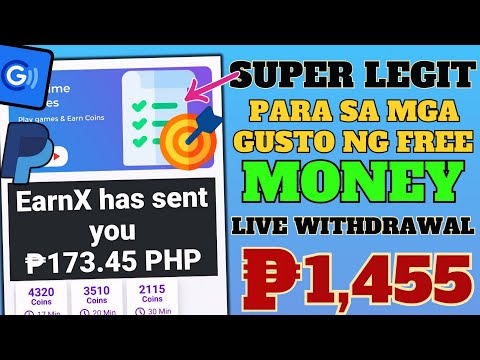 LEGIT EARNING APP 2025=FREE ₱1,455 KIKITAIN DITO DOWNLOAD MO ANG APP NATO||LIVE CASHOUT#earningapp