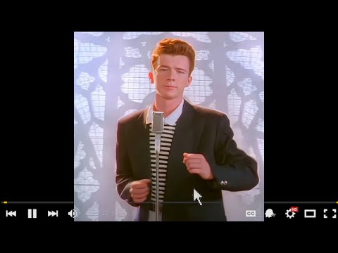 The G.O.A.T Rickrolled…