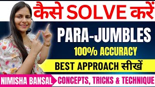 PARAJUMBLES | Best Method | Full Concept | Examples | SSC | BANK | CDS | Parajumble | Nimisha Bansal