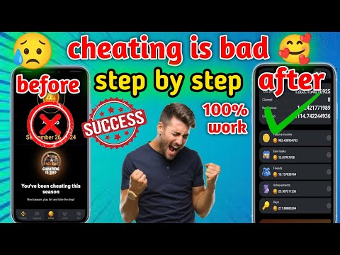 hamster Kombat cheating is bad |cheating is bad card remove | how to remove chating is bad #hamsters