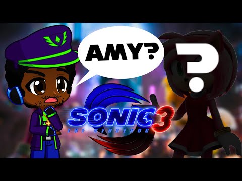 Why I Think Amy Will Be in Sonic The Hedgehog 3 @eganimation442