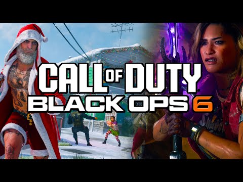 🎅🏼FESTIVE Call of Duty Black Ops 6 PS5 Pro Gameplay [Citadelle des Morts Zombies]