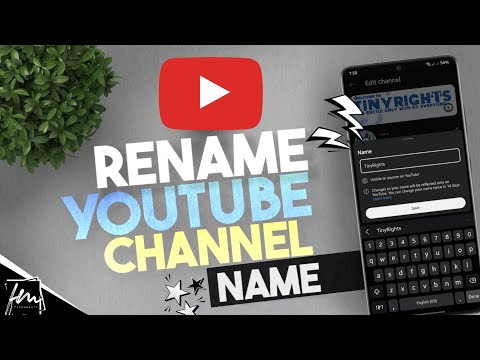 How to Rename Your YouTube Channel on Mobile