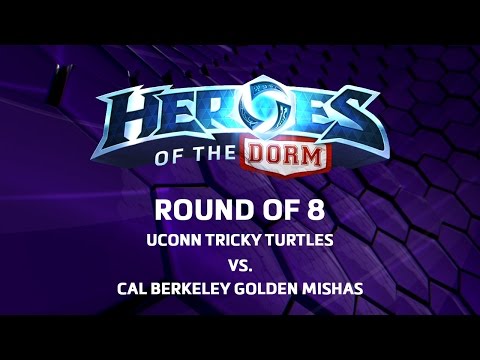 Heroes of the Dorm 2016 - Epic Eight Match 1 - UConn vs Cal