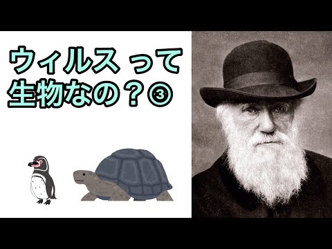 ウィルスって生物なの？③（【高校生物】感染症って自然災害なの？⑨）