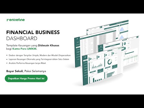 Financial Business Dashboard by Entrefine